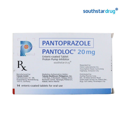 Rx: Pantoloc - BP 20mg Tablet