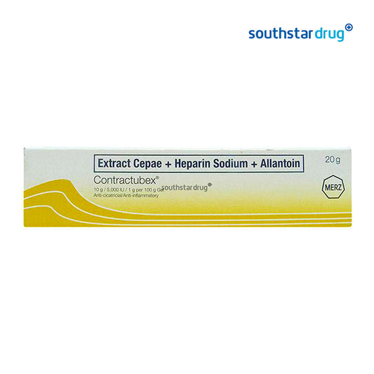 Contractubex 1g/10g/5000IU/100g 20g Gel