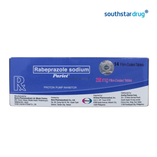 Rx: Pariet 20mg Tablet