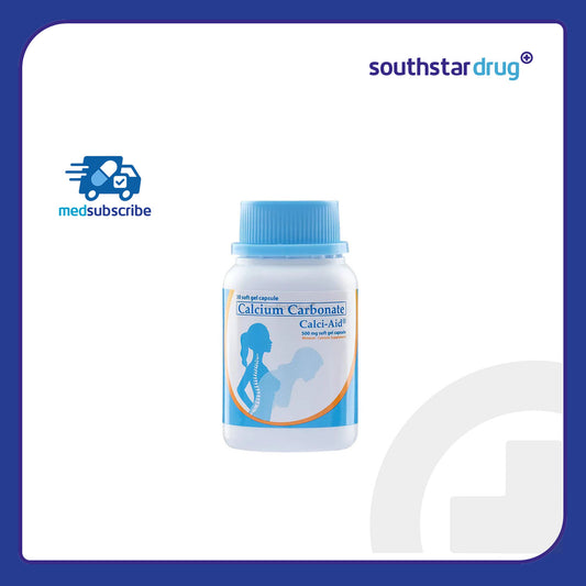 MedSubscribe - Calci-Aid Calcium Supplement Soft Gel Capsules - 30s