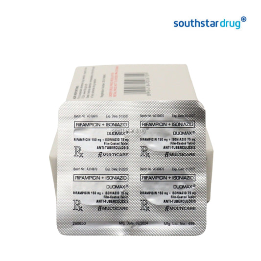 Rx: Duomax 150mg / 75mg Tablet
