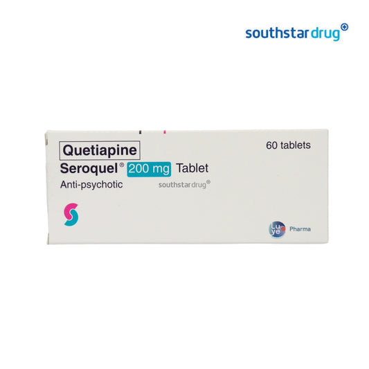 Rx: Seroquel 200mg Tablet