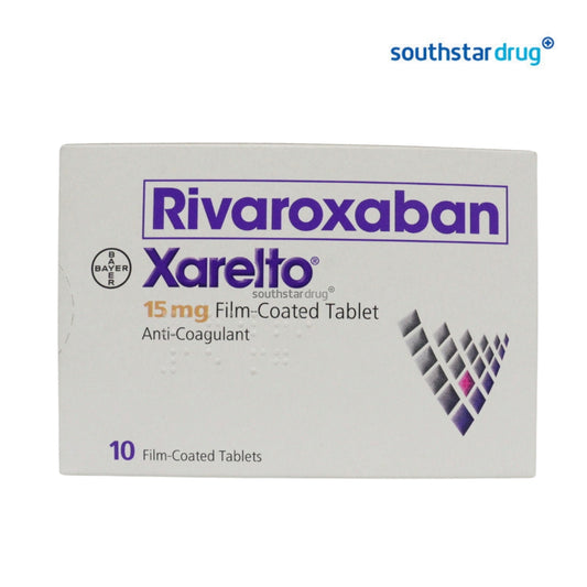 Rx: Xarelto 15mg tablet