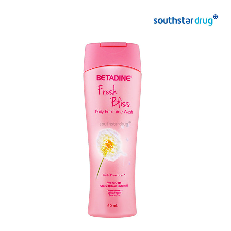 Betadine Fresh Bliss Pink 60ml Feminine Wash