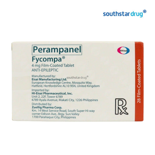 Rx: Fycompa 4mg Tablet