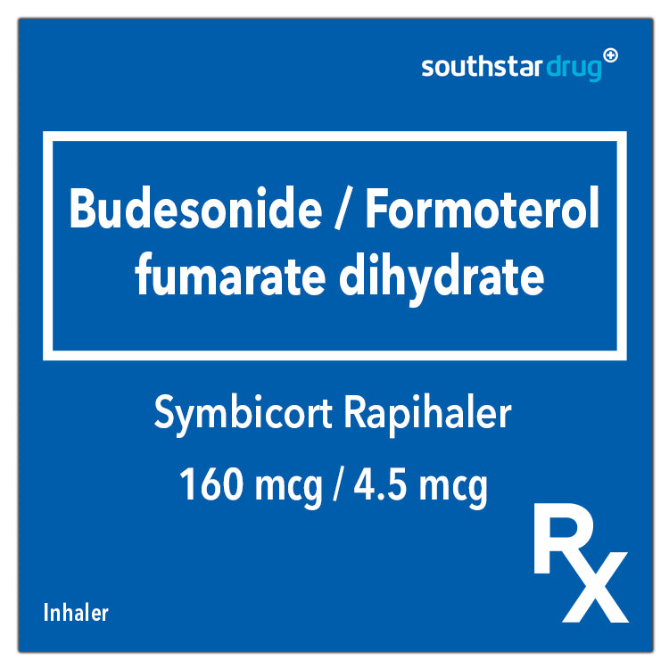 Rx: Symbicort Rapihaler 160mcg / 4.5mcg Inhaler