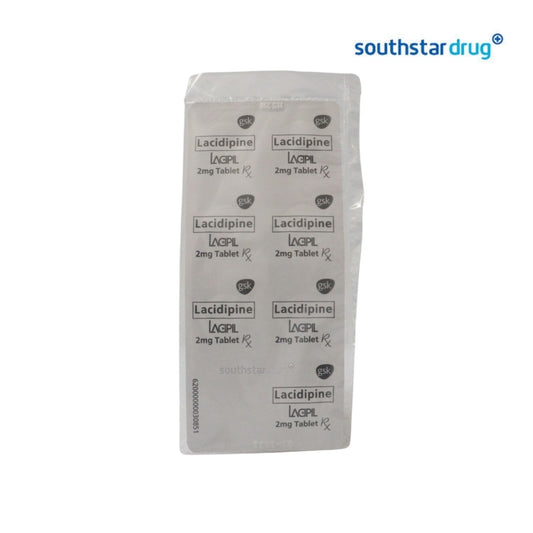 Rx: Lacipil 2mg Tablet