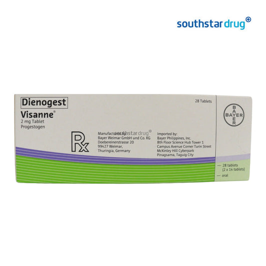 Rx: Visanne 2mg Tablet