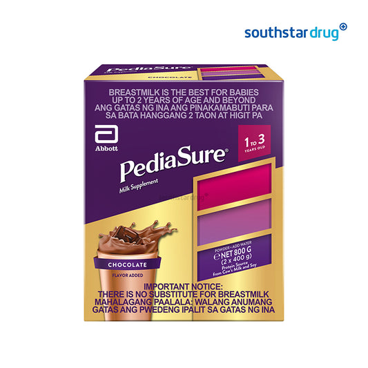 Pediasure 1 to 3 Chocolate 800g Box