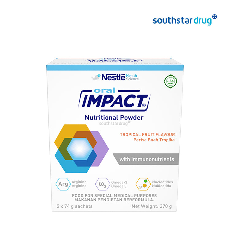 Oral Impact Tropical Fruit Powder 370g