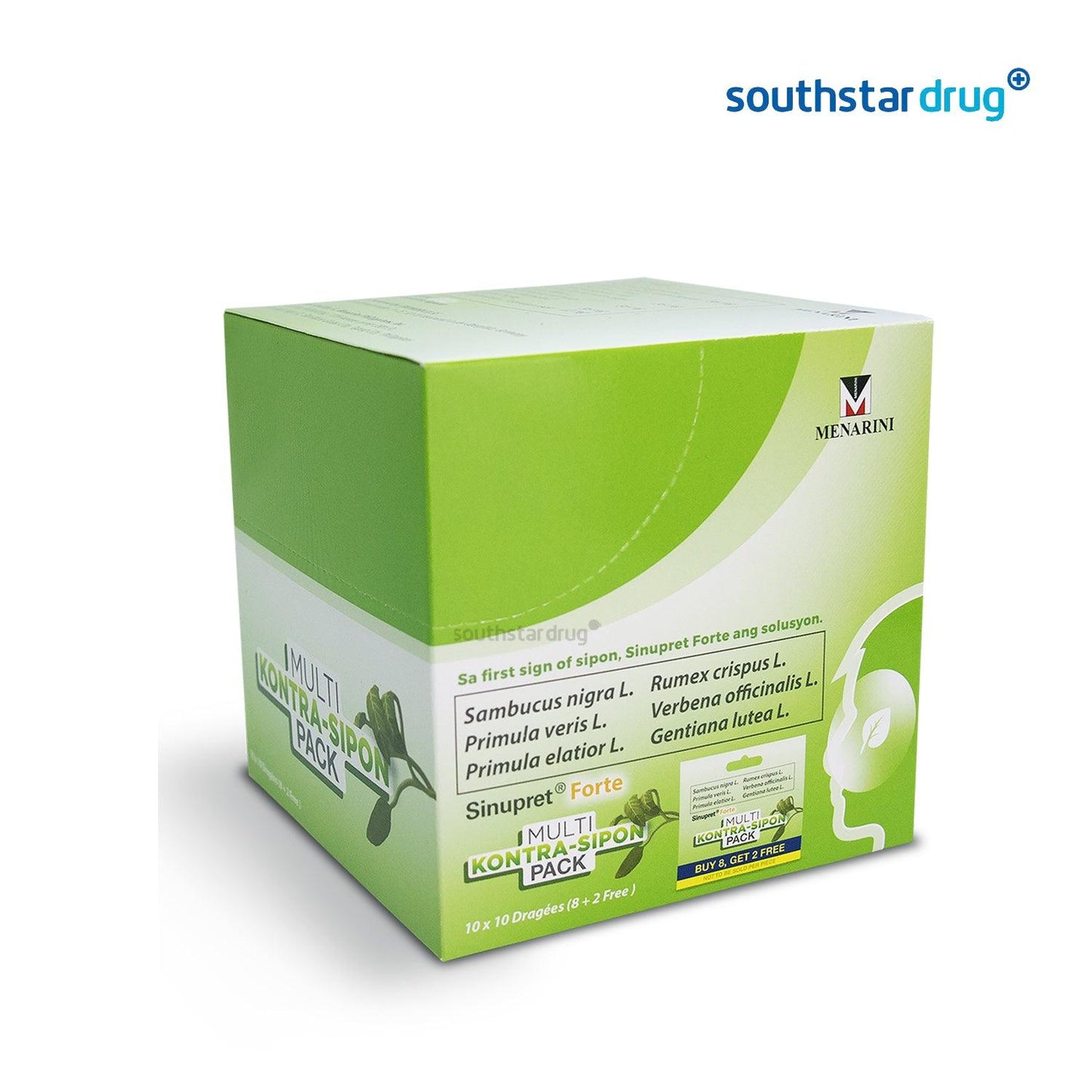Sinupret Forte Dragees 8+2 - Southstar Drug