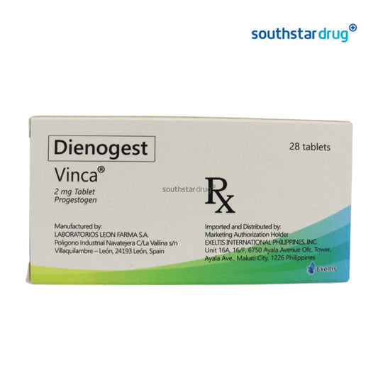 Rx: Vinca 2mg 28X1 Tablet