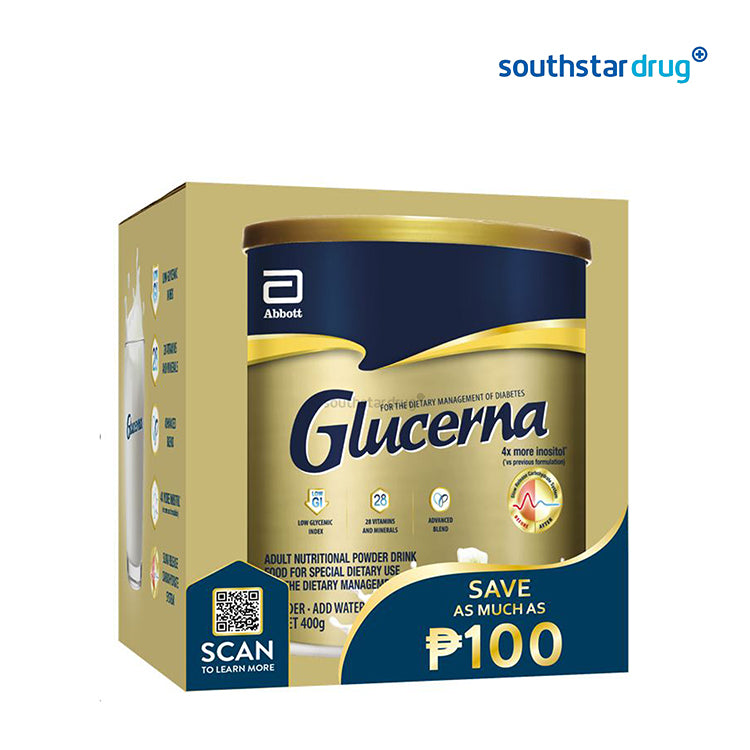 Glucerna Vanilla 400g Box Save P100