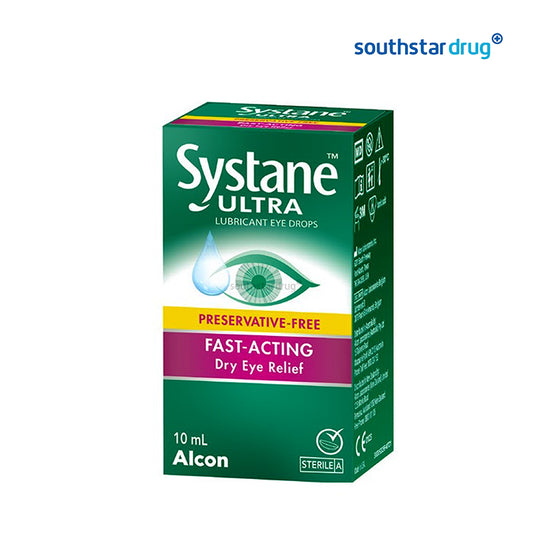 Systane Ultra Preservative-Free Fast Acting Eyedrops 10ml