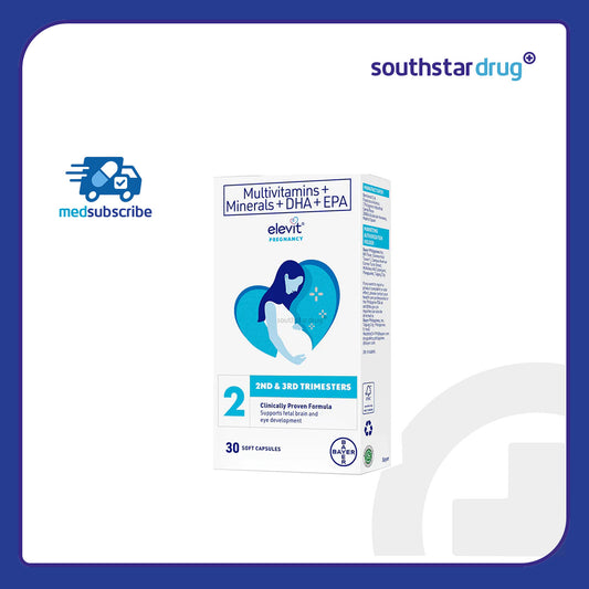 MedSubscribe - Elevit 2 Softgel Capsule Pregnancy - 30s