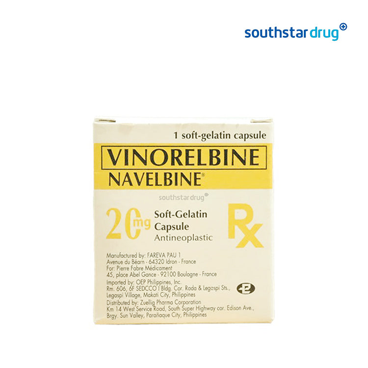 Rx: Navelbine 20mg Softgel Capsule