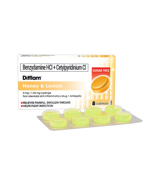 Difflam 3mg Lemon Lozenge