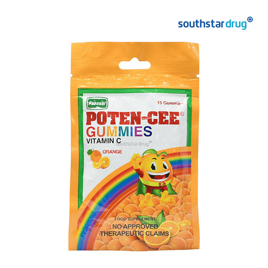 Potencee Vitamin C Orange Gummies pack of 15