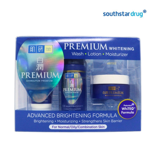 Hada Labo Premium Whitening Trial Set (1 Set) - Facial Skin Care