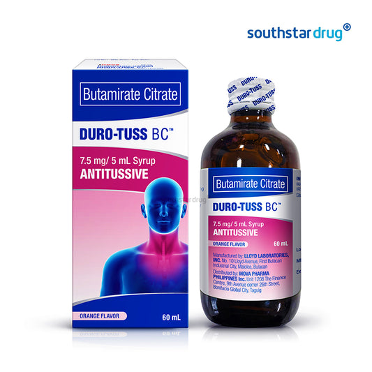 Duro-Tuss BC Syrup 7.5mg/5mL Orange 60ml