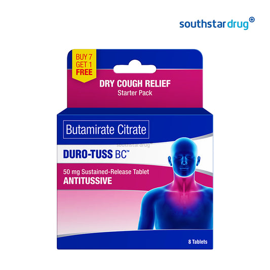 Duro-Tuss BC SR Tablet 50mg 7+1 Pack