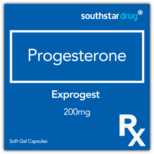 Rx: Exprogest Vaginal Soft Gel Capsules 200mg 1pc