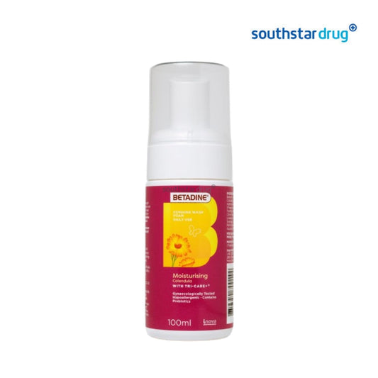 Betadine Feminine Wash Foam Calendula 100ml Pump
