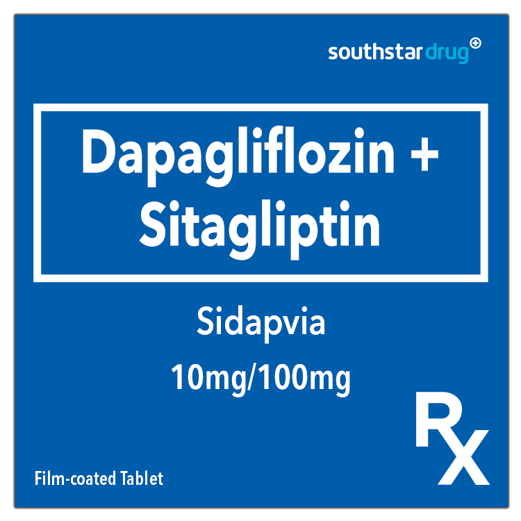 Rx: Sidapvia 10mg/100mg 1pc. Film-coated Tablet