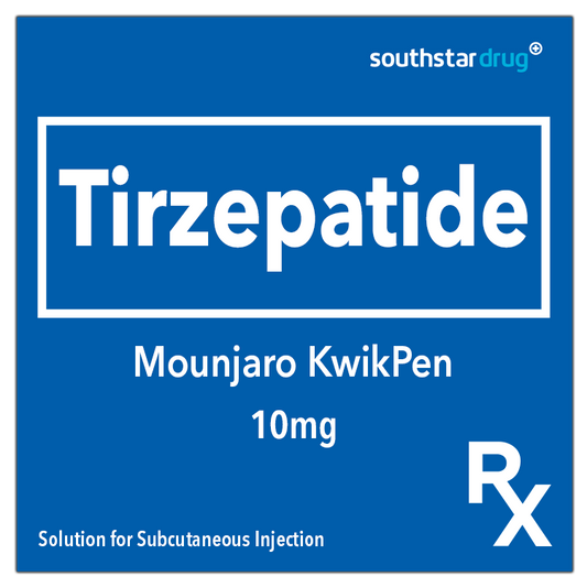 Rx: Mounjaro KwikPen 10mg Solution for Subcutaneous Injection / Pen