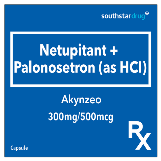 Rx: Akynzeo 300mg/500mcg Capsule