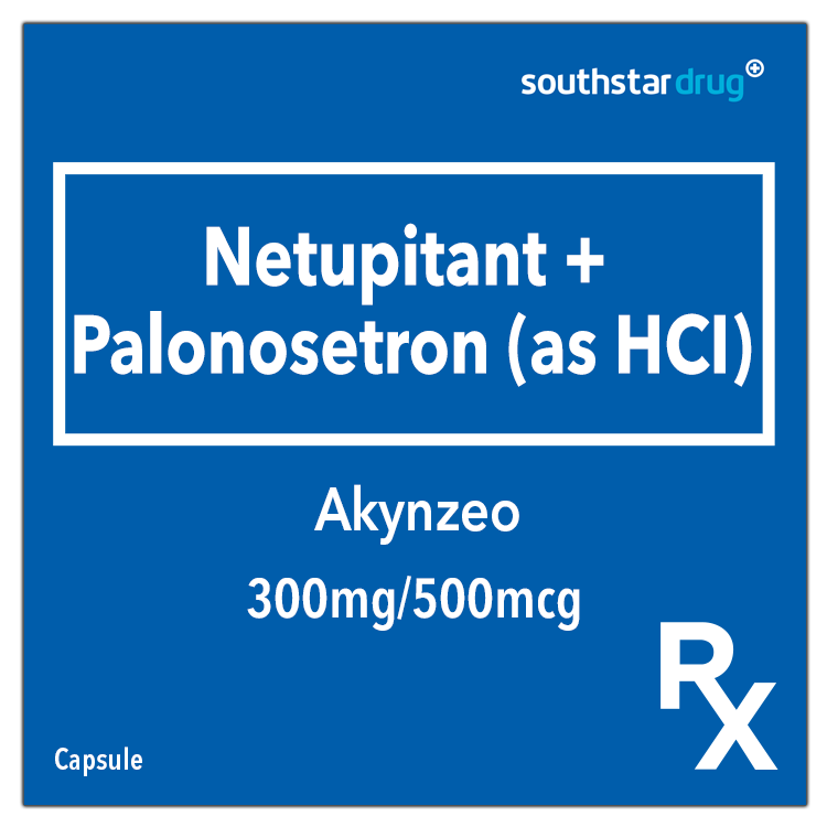 Rx: Akynzeo 300mg/500mcg Capsule