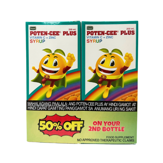 Potencee Plus Vitamin C Syrup 250ml Buy 1 Get 2nd at 50% Off