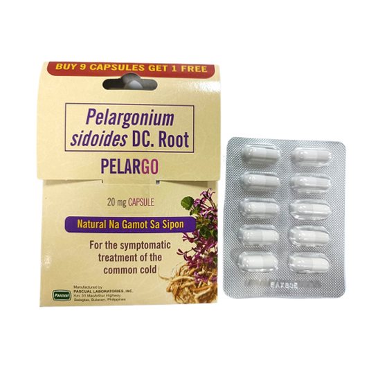Pelargo Capsules 20mg 9+1