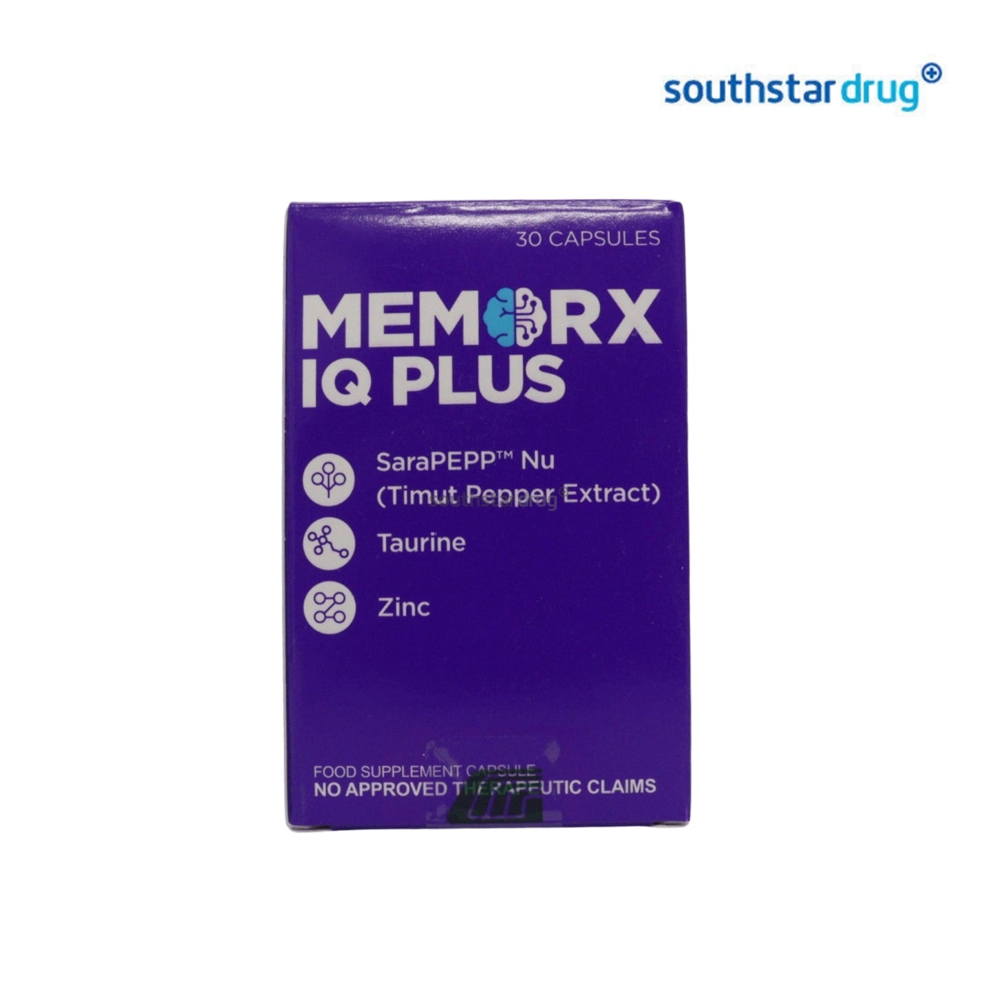 Memorx IQ Plus Capsule 30 Capsules – Nutritional Supplement with Taurine and Zinc