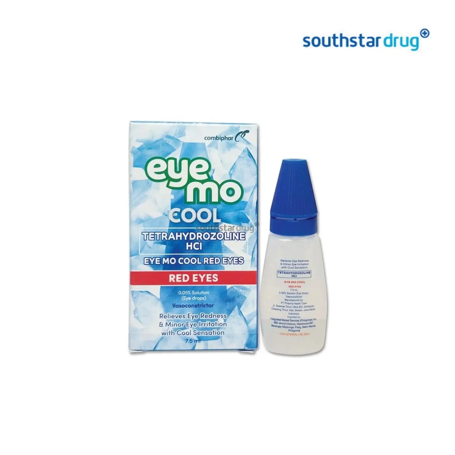 Eye Mo Cool Eye Drops Solution 0.05% 7.5ml – For Red Eyes Relief