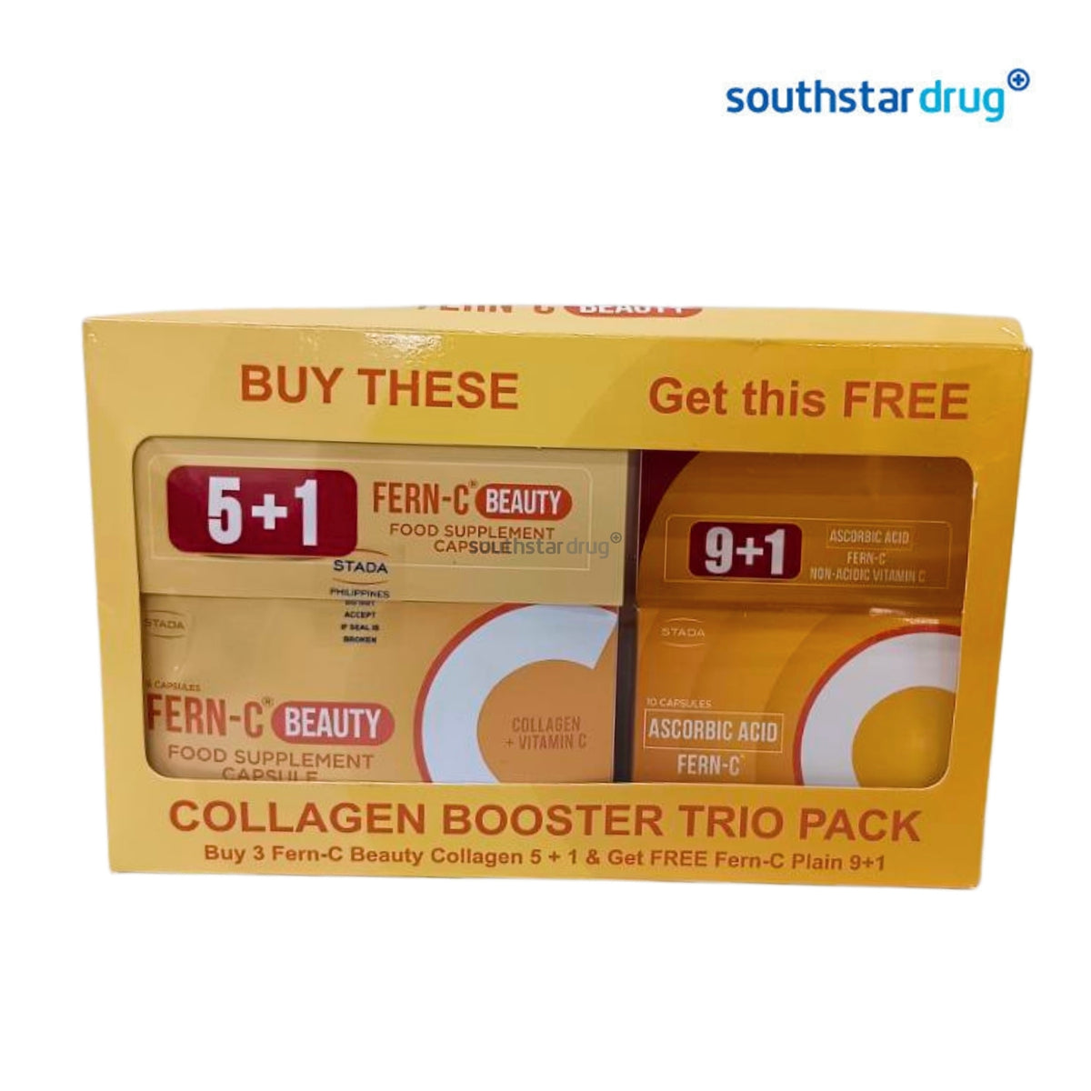 Fern-C Beauty Collagen Booster Trio Pack – Collagen and Beauty Wellness Support
