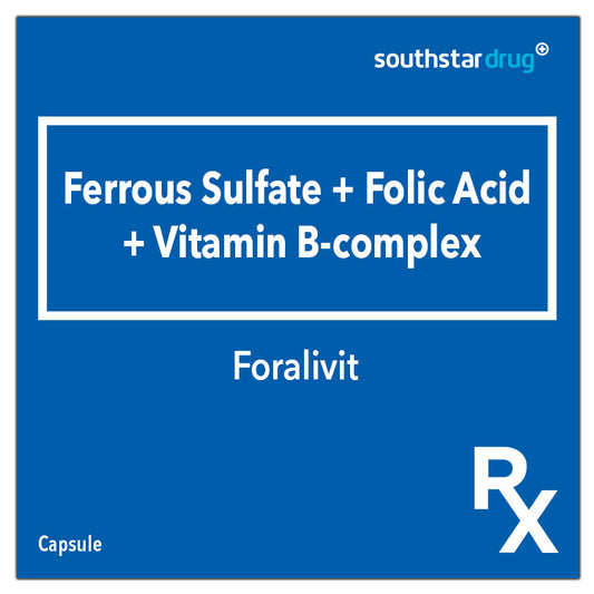 Rx: Foralivit Capsule - 20s
