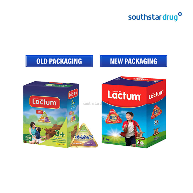 Lactum 3+ Chocolate for 1-3yrs Old 1.15kg Box