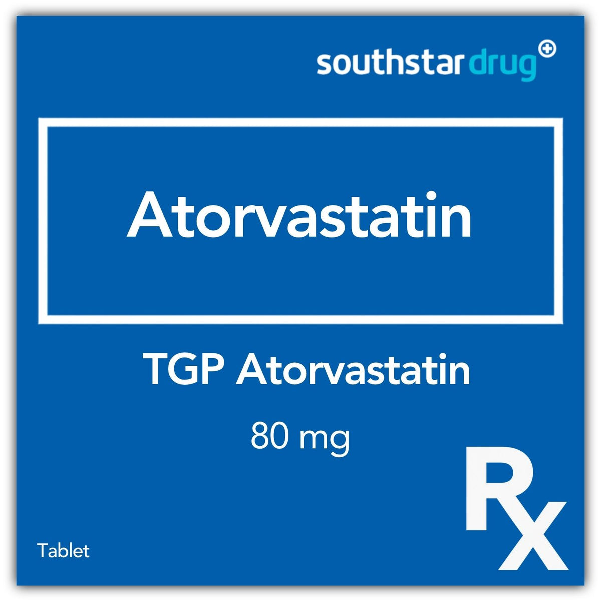TGP Atorvastatin 80mg Tablet