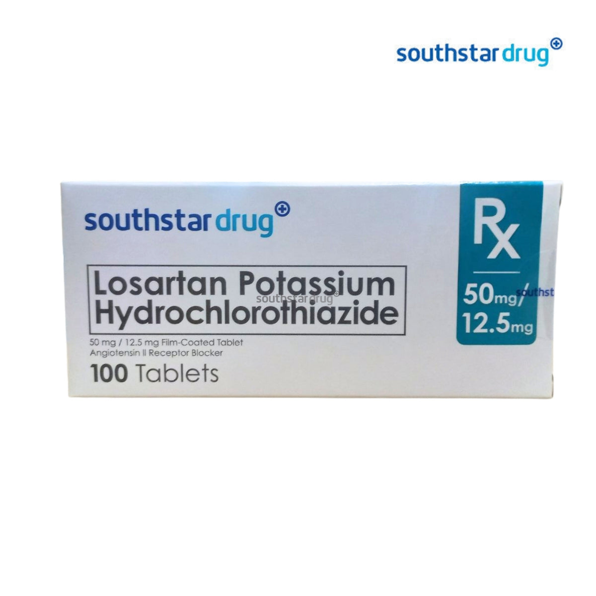 Rx: Southstar Drug Losartan Potassium Hydrochlorothiazide 50mg/12.5mg Film-coated Tablet