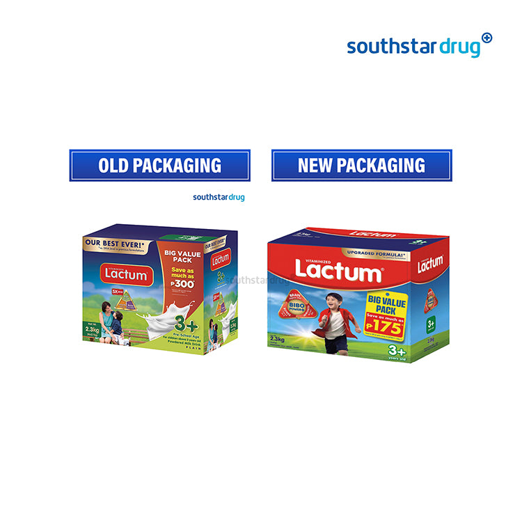Lactum 3+ Plain Milk Powder 2.3kg