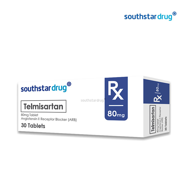 Rx: Southstar Drug Telmisartan 80mg Tablet