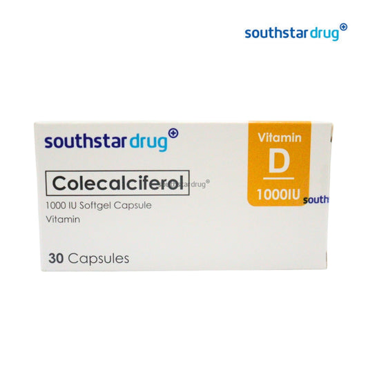 Southstar Drug Colecalciferol Softgel Capsule 1000IU 1pc