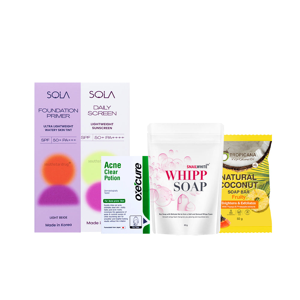 Beauty Self Care Bundle – Facial Cleansing Soap for Radiant Skin