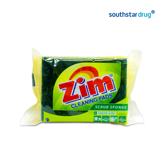 Zim Scouring Sponge Pads Small 75X100mm