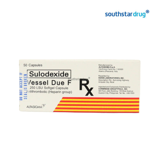 Rx: Vessel Due - F 250 Lsu Soft Gel Capsule