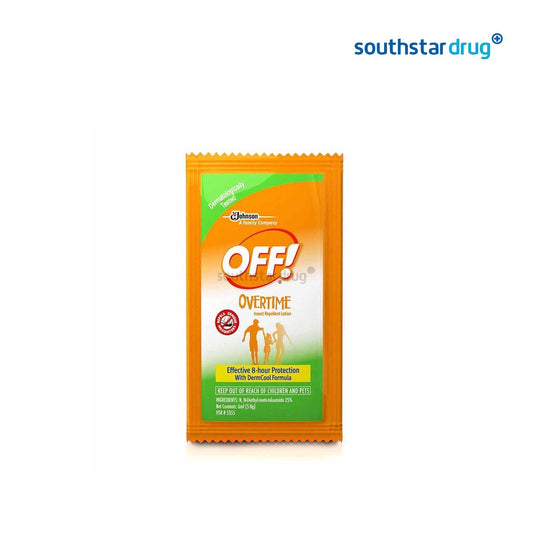 Off Overtime Lotion 6ml - 3s - Southstar Drug