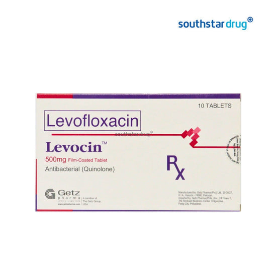 Rx: Levocin 500mg Capsule
