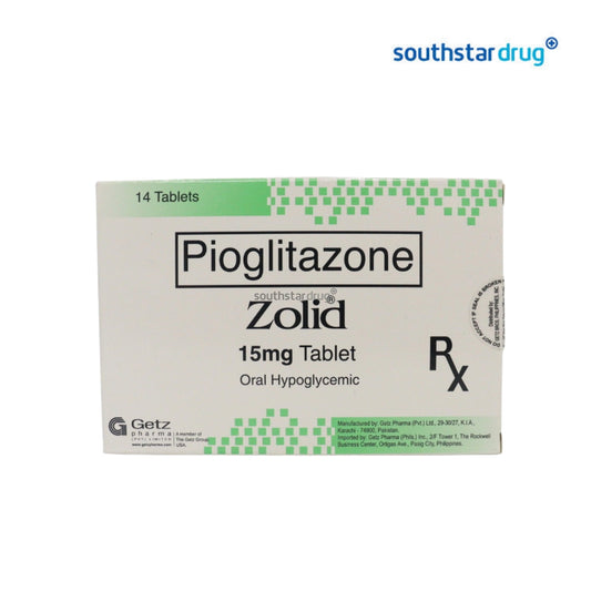 Rx: Zolid 15mg Tablet