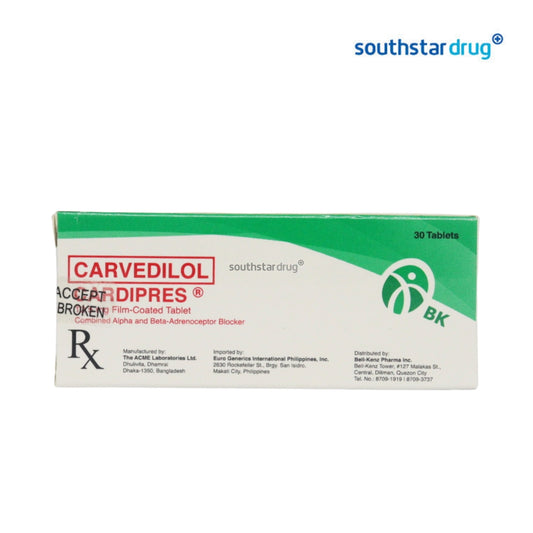 Rx: Cardipress 12.5mg Tablet